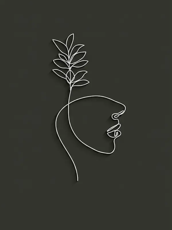 تصویر مفهومی رهایی از افسردگی و جوانه زدن امید در ذهن
